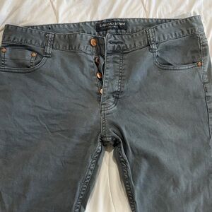 Men’s Chateau Denim of Hollywood Men's Slate Slim Jeans Size 46